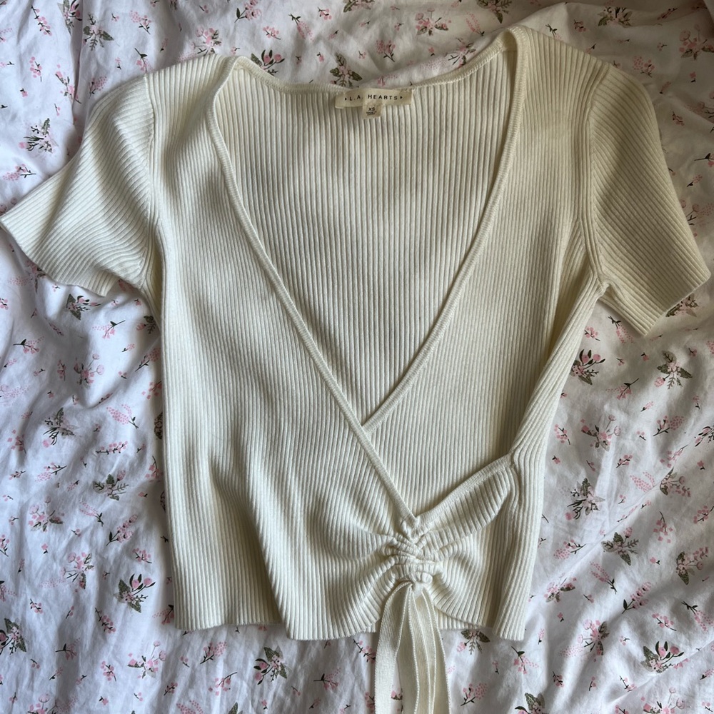 Pacsun LA Hearts White Top